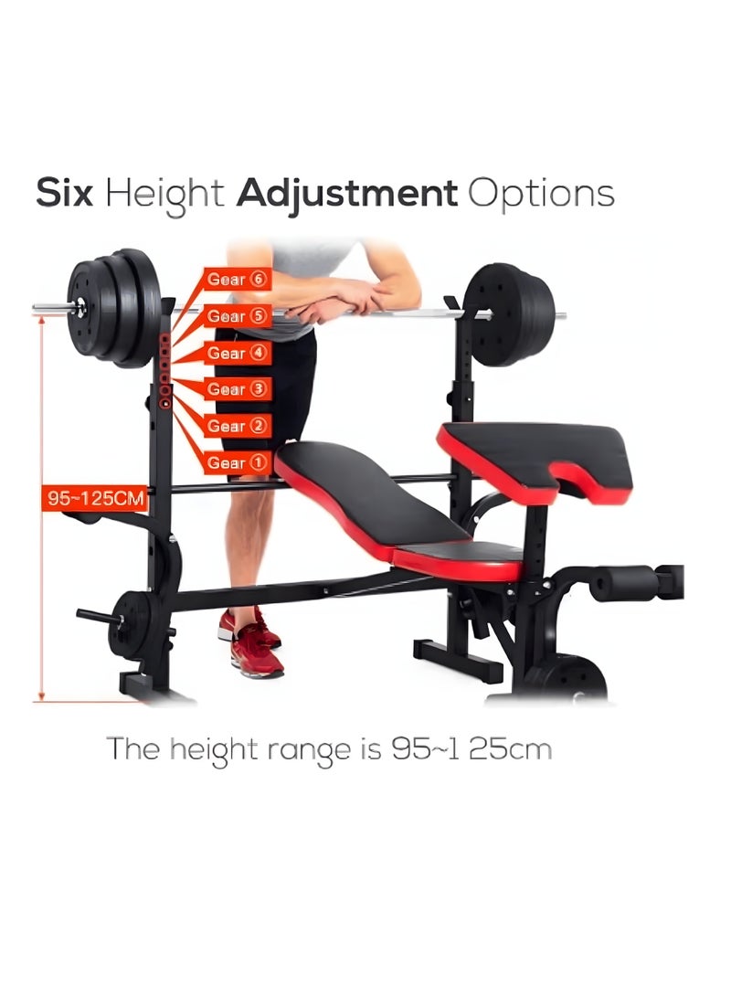 H PRO HM7776-A Weight Lifting Bench | Home Gym Strength and Fitness Training - Image 3