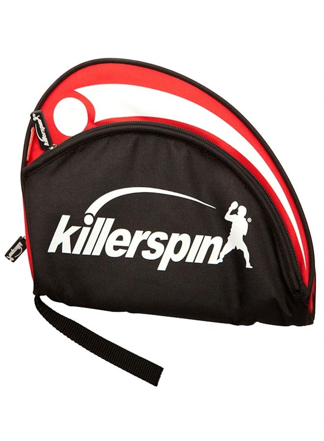 Killerspin Barracuda Ping Pong Paddle Case – Table Tennis Racket Cover with Ball Holder, Durable Travel Storage Bag for 1–2 Paddles & Accessories - Image 2