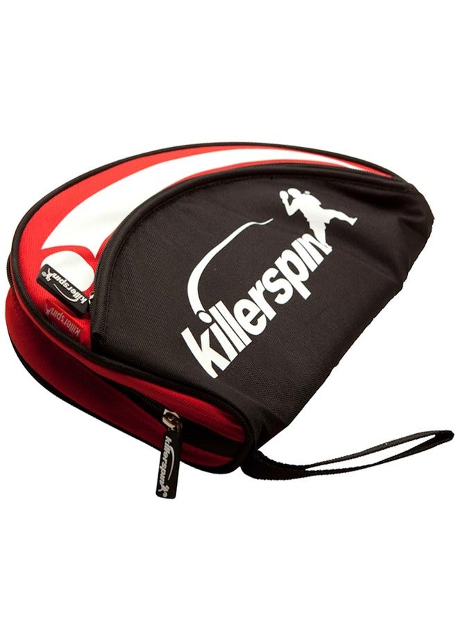 Killerspin Barracuda Ping Pong Paddle Case – Table Tennis Racket Cover with Ball Holder, Durable Travel Storage Bag for 1–2 Paddles & Accessories - Image 1
