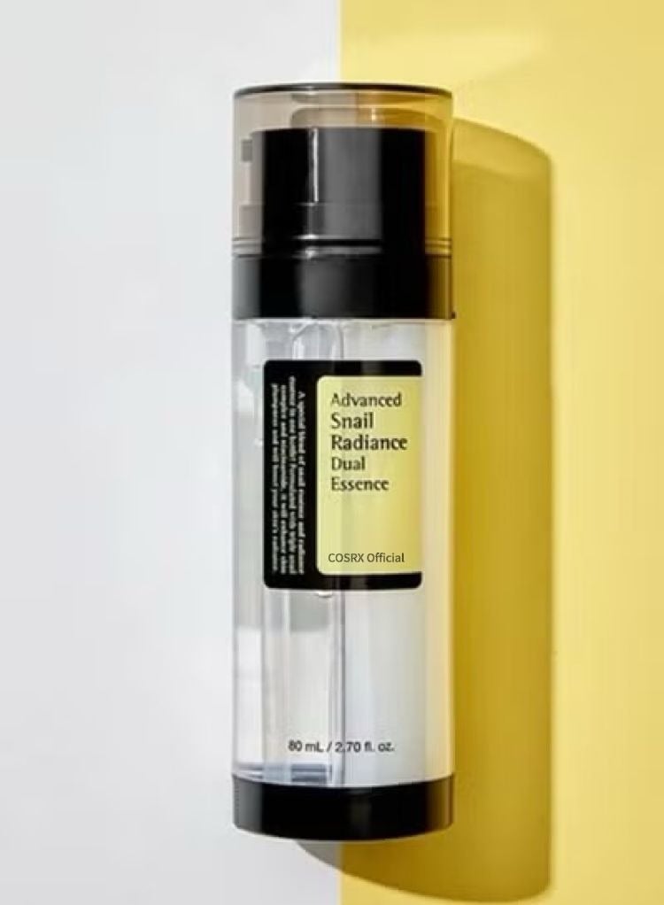 Advanced Snail Radiance Dual Essence Facial Serum 80mlAdvanced Snail Radiance Dual Essence Facial Serum 80ml