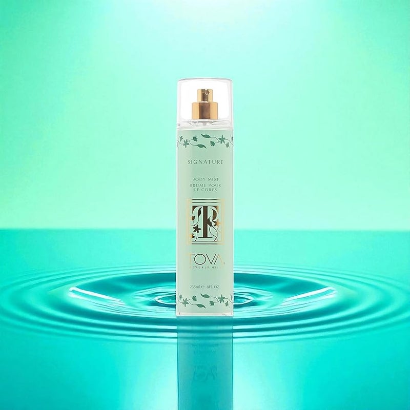 توفا Tova Signature Body Mist – Fresh Floral Perfume Mist for Women – Long-Lasting Body Spray with Jasmine, Bergamot & Sandalwood – Timeless Scent with Lavender & Musk – USA-Made & Cruelty-Free – 8.0 fl oz - Image 4