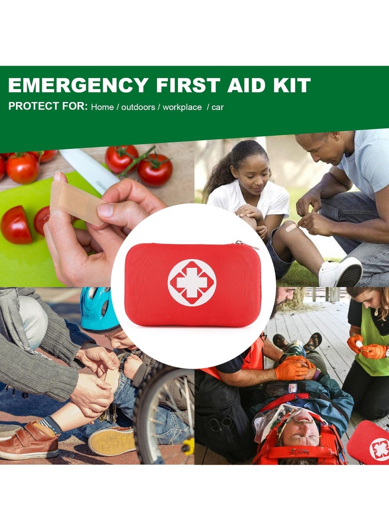 SYOSI 338 Pcs First Aid Kit Waterproof Emergency Kit Survival Gear Trauma Kit with Essential Emergency Medical Supplies Suitable for Travel Home Office Vehicle Outdoor Camping Hiking - Image 2