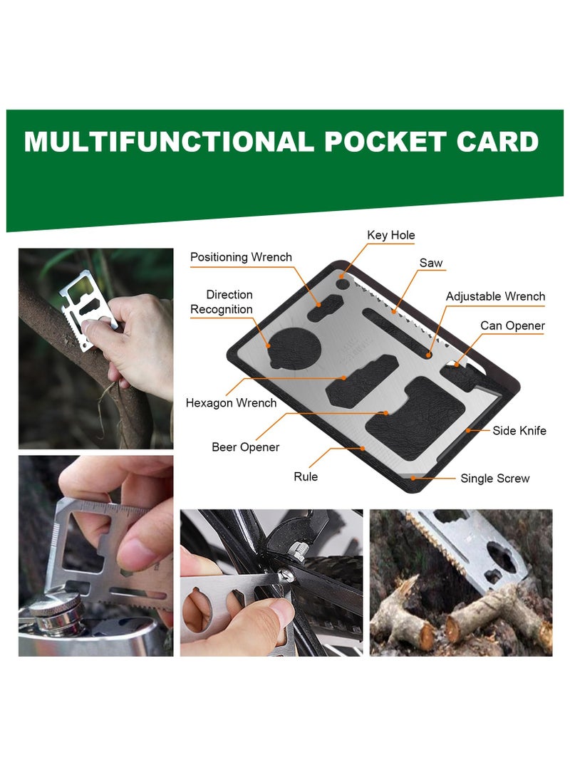 SYOSI 338 Pcs First Aid Kit Waterproof Emergency Kit Survival Gear Trauma Kit with Essential Emergency Medical Supplies Suitable for Travel Home Office Vehicle Outdoor Camping Hiking - Image 4