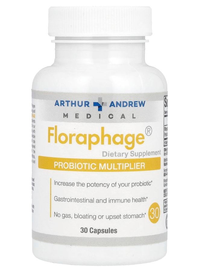 Arthur Andrew Medical - Floraphage Probiotic Multiplier 30 Capsules - Image 1