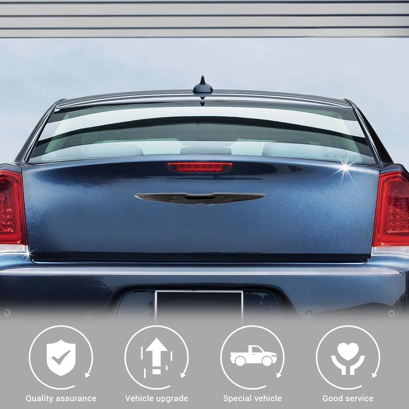 Jimen غطاء حلقة شعار صندوق السيارة الخلفي من جيمين لسيارات كرايسلر 300/300C (2011-2023) - Image 4