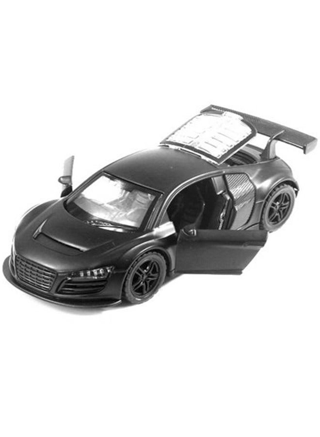 HALAMODO 1:36 Alloy Sports Car Model , Pull-Back Toy Car , Model Car for Kids Boy Girl Gift , Collectible Display ,Black - Image 3