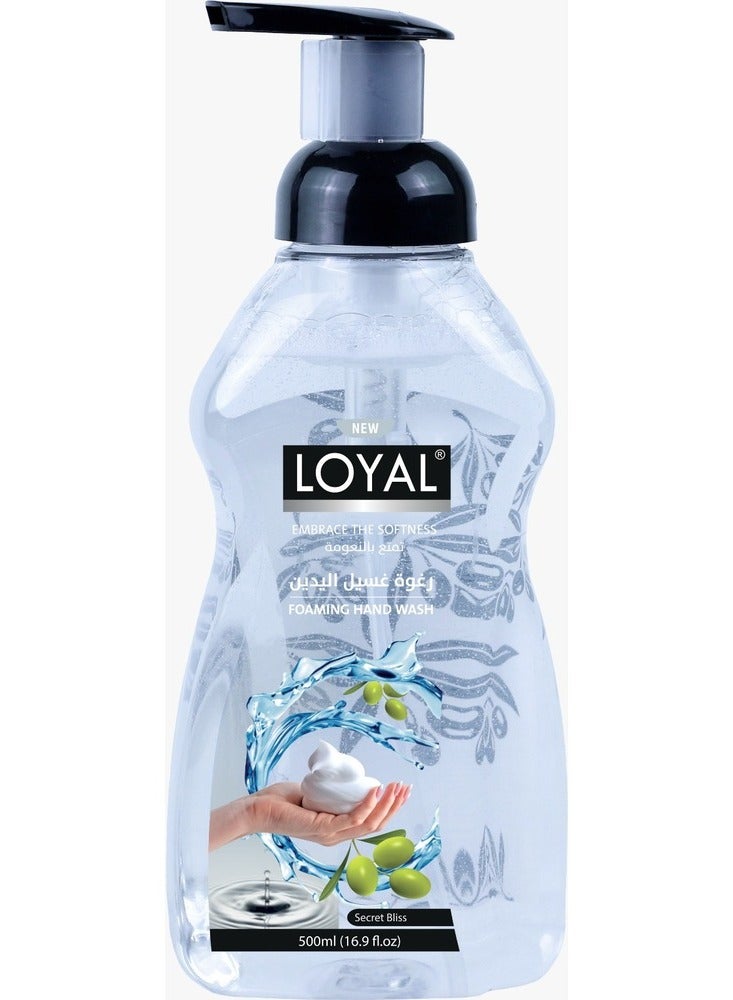 loyal احتضان النعومة غسول يدين رغوي سر السعادة 500 مل