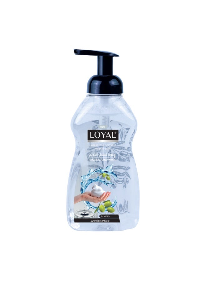 loyal احتضان النعومة غسول يدين رغوي سر السعادة 500 مل - Image 1