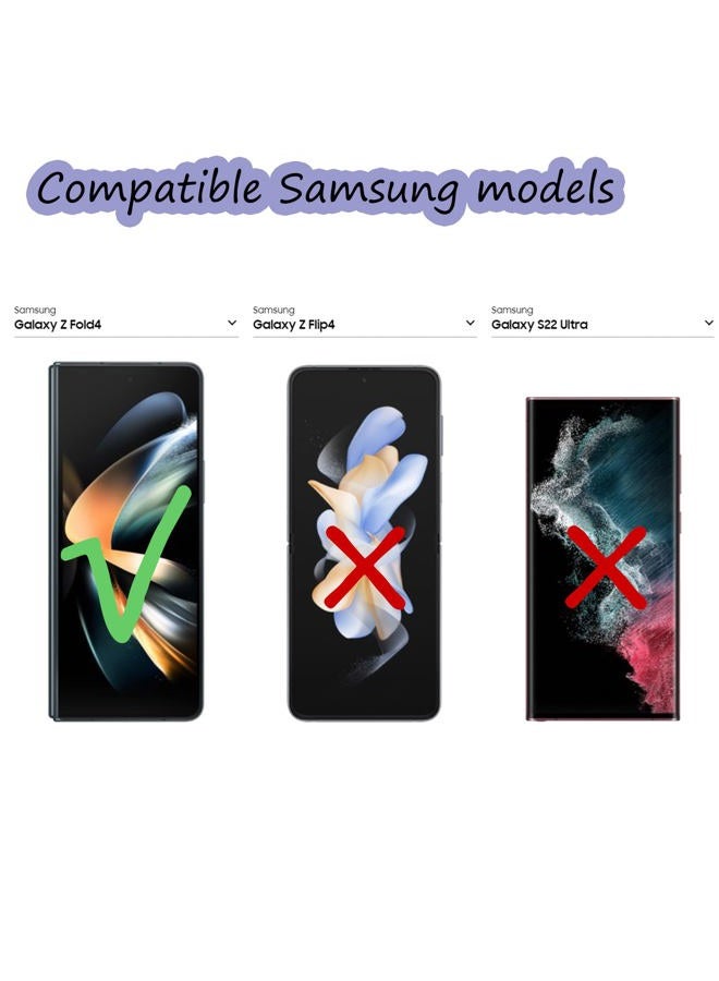 PCTC Galaxy Z Fold 4 S Pen Fold Edition,S Pen Z Fold 4,4096 Pressure Levels,Stylus Pen Replacement for Samsung Galaxy Z Fold 4 5G + Tips/Nibs(Black) EF- FF92PCBEGUS - Image 5