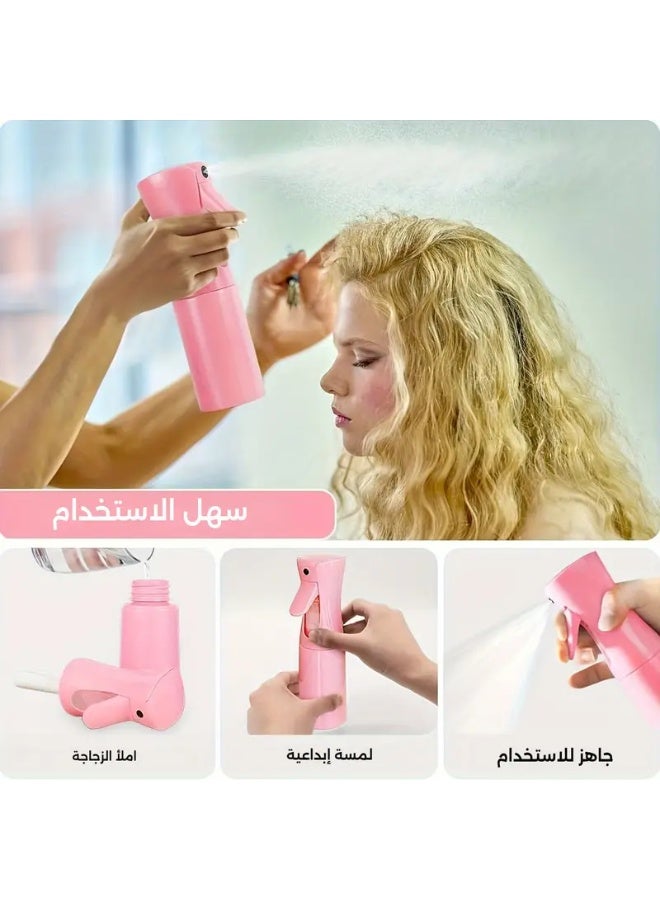شي إن فرشاة شعر لفك التشابك مع بخاخة لتصفيف الشعر – مجموعة عناية بالشعر 2 قطعة - Image 2