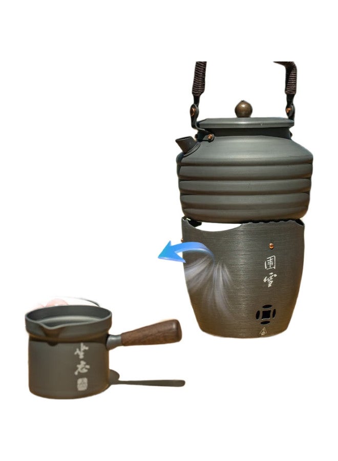 ALOCS Outdoor Camping Stove, Snow Stove, Alcohol Stove, Tea Brewing Stove, Charcoal Stove, Home And Wilderness Multi-Functional Gas Stove - Image 3