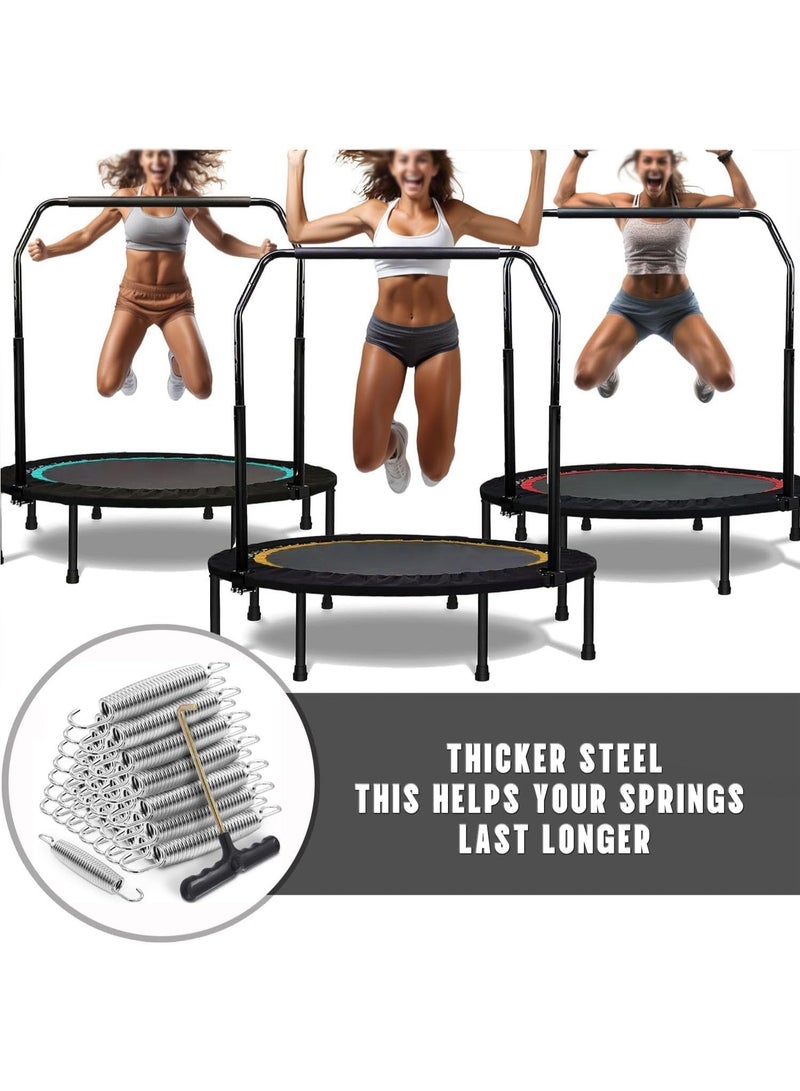 NANAO 4Inch Trampoline Springs,Heavy Duty Trampoline Replacement Springs,Accessories Trampoline Parts,Stainless Steel Trampoline Springs(Pack of 16) - Image 2