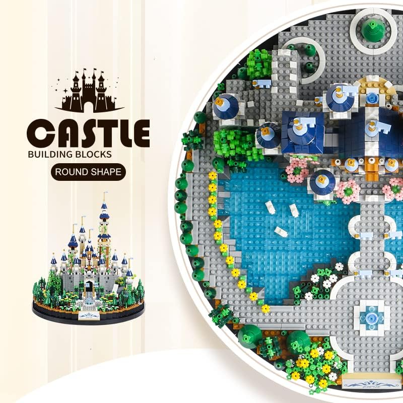 SAMYBLOCKS 3600PCS Micro Mini Building Blocks Castle Sets,Creative Ideals Dream Palace Building Block, Best Bricks Gift for 14+ Boys, Girls or Adults - Image 4