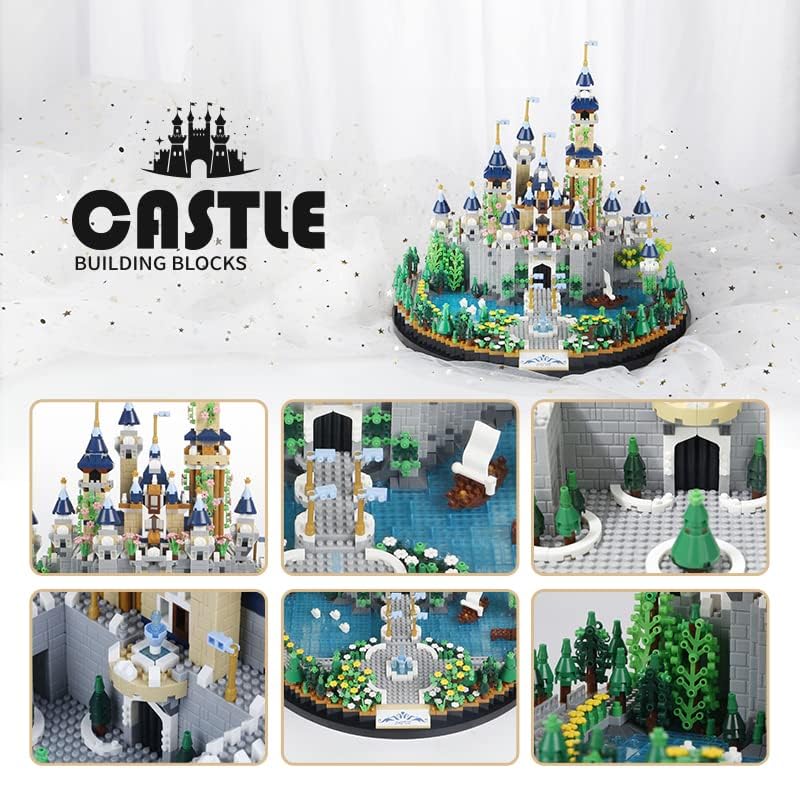 SAMYBLOCKS 3600PCS Micro Mini Building Blocks Castle Sets,Creative Ideals Dream Palace Building Block, Best Bricks Gift for 14+ Boys, Girls or Adults - Image 3