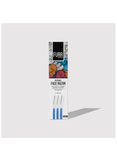Furr FURR Face & Body Razor Combo | Disposable Body Razor with Japanese Blades for all skin Types & Reusable Furr Face Razor with German Blades for Women -  Pack of 2 Razors  - Image 3
