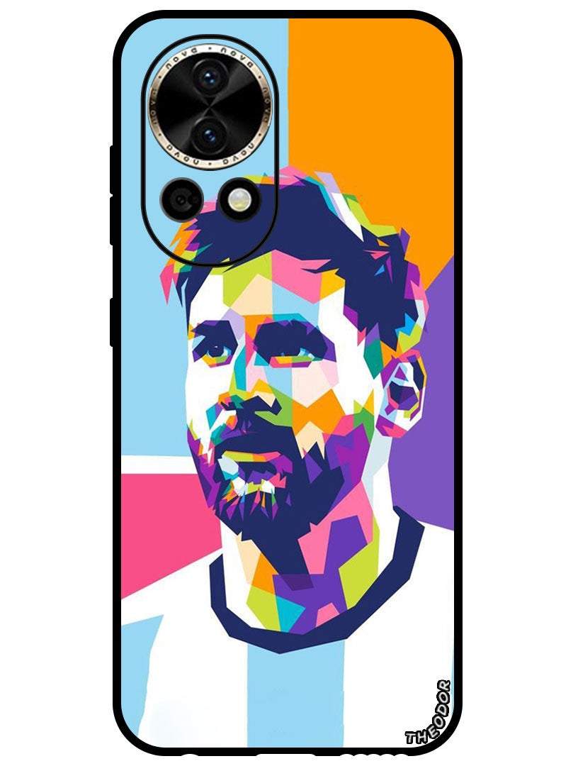 Theodor Protective Case Anti Scratch Shock Proof Bumper Cover For Huawei Nova 12 Ultra MessiColourful - Image 1