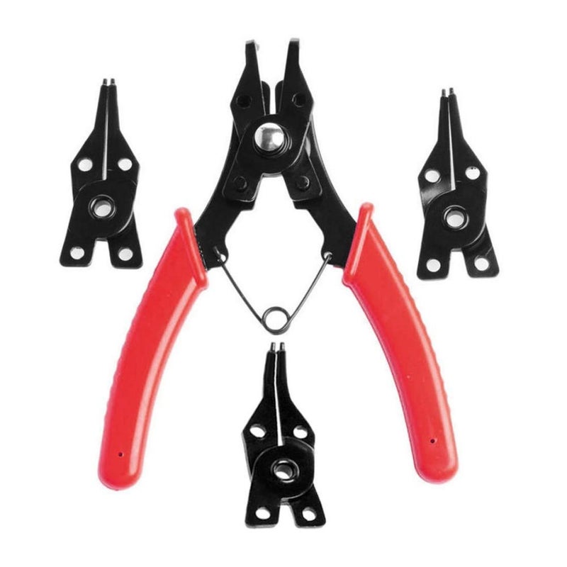 DIY Crafts Diy Crafts 9202 Snap Ring Pliers Plier Sets Circle Combination Retaining Clip Tools Multicolor  - Image 2