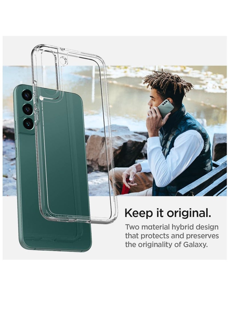 BORTONY Samsung Galaxy S22 Plus Case Clear Slim Fit Crystal Clear Transparent Anti-Scratch Flexible Soft TPU - Image 3