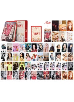 زد Integrate small card KPOP Korean Wave photo card 55 boxed DIY collection IVE support G-IDLE rice red card 