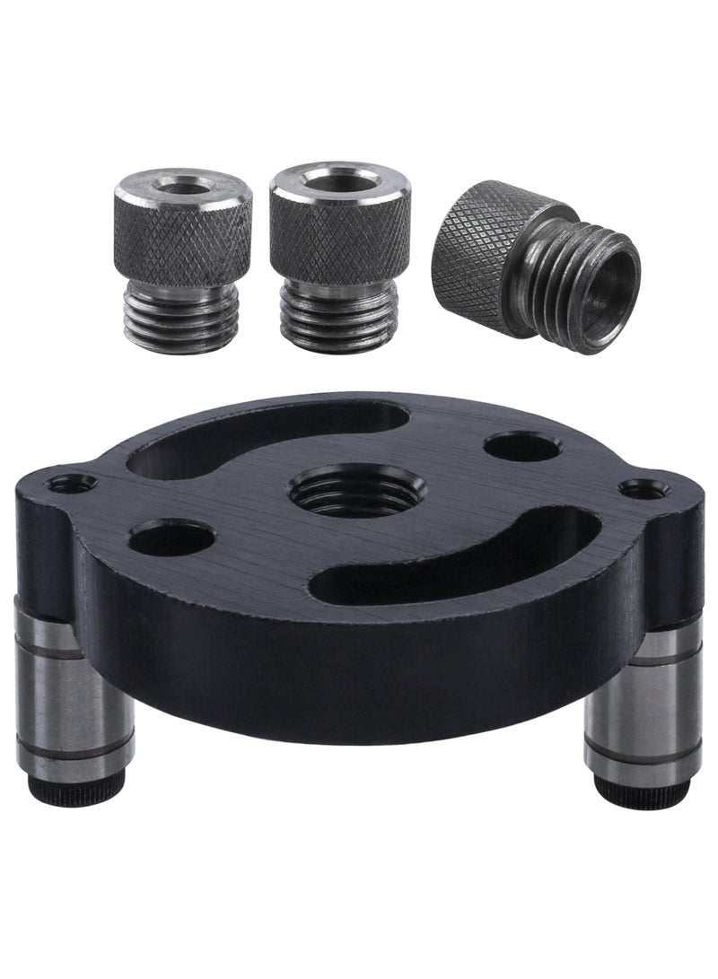 Barakah Self Centering Doweling Jig, Punch Locator Dowel Jig Kit Handheld Drill Guide for Straight Holes Wood Panel Hole Puncher for Woodworking Joinery 6mm 8mm 10mm Woodworking Joints Tool - Image 2