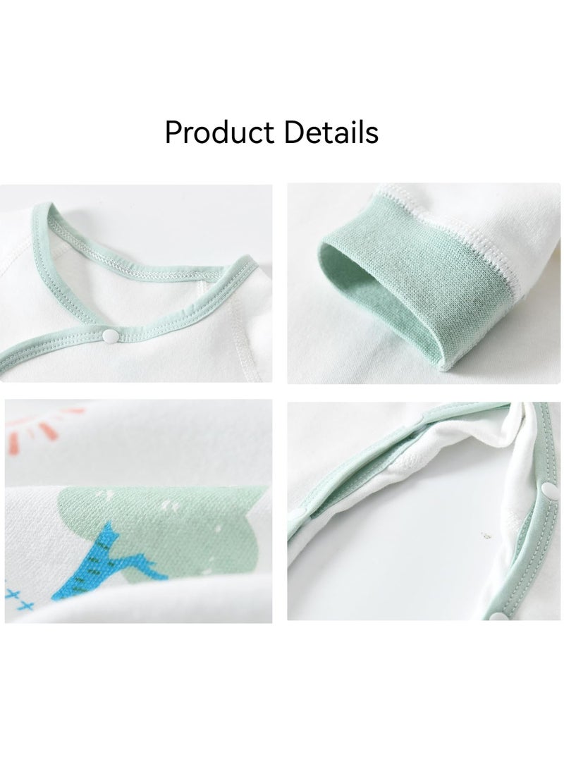 Dominy Baby Newborn Essentials Layette Gift Set with Box 26 Piece Girl Boys Gifts Premium Cotton Clothes Accessories Set Fits Newborn Baby Cuddle Strap Bib Gloves  - Image 2