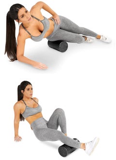 Sports High Density Yoga Foam Roller for Back, Legs, Exercise, Weight Lifting, Massage, Muscle Recovery and for Pain Relief Great for Fitness Enthusiasts of all Levels 30Cm Perfect for Developing Stamina  - Image 2