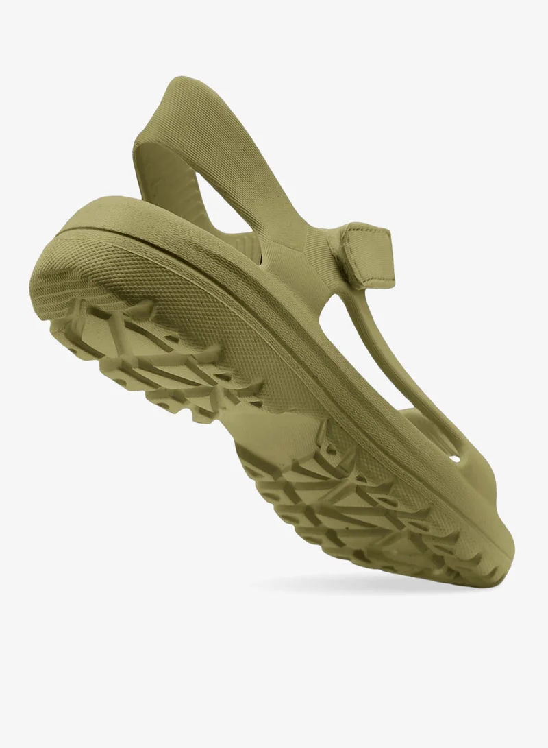 DUOZOULU Khaki Cool Sandals for Women | Best Price UAE