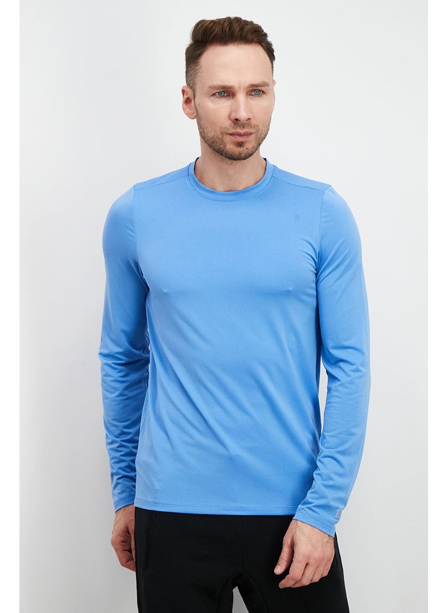 Men Sportswear Fit Long Sleeve Running Tops, Light Blue - pzsku/ZEBA55463CAB3F9B9EF83Z/45/_/1731593212/b281cd34-efcc-412d-b62b-83f61a084ef7