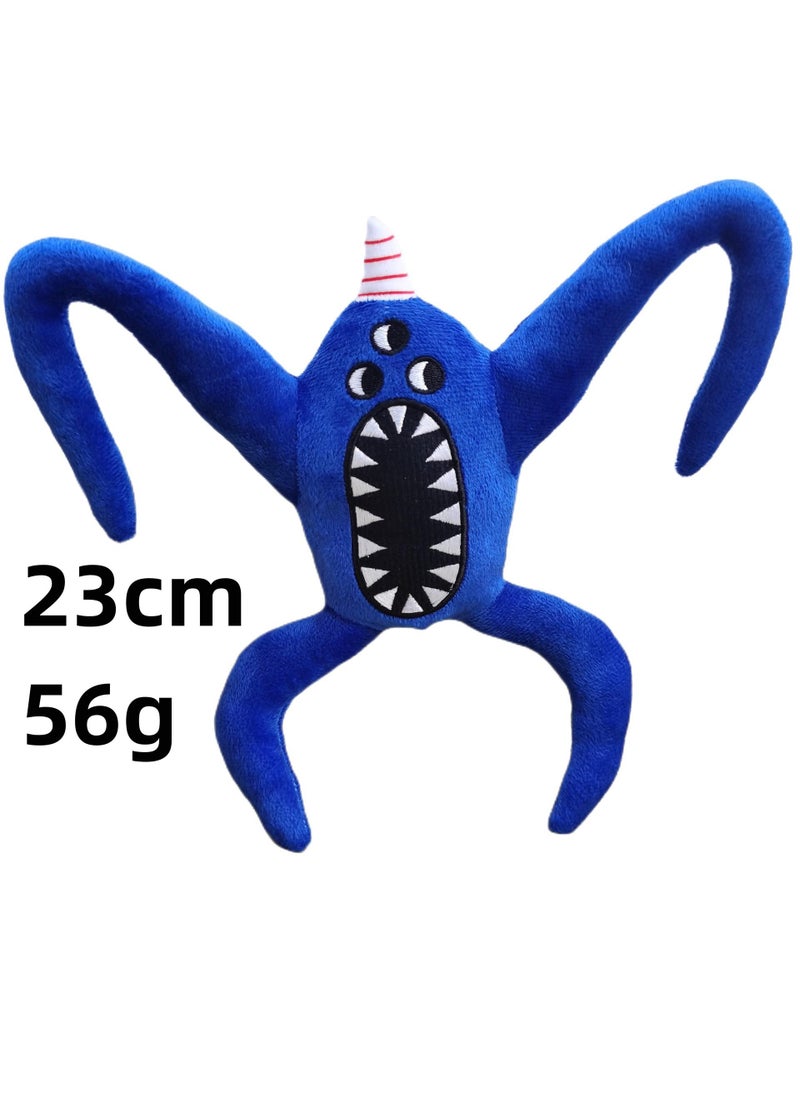 General 1-Pieces Stuffed Plush Toys Garten Of Banban Series Action Doll For Kids Gifts Blue-F 