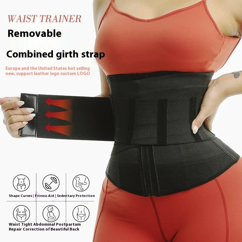 Bluejw Women's Waist Trainer Belt - Tummy Trimmer Sweat Enhancer - Back Support for Slimming & Waist Protection - Image 4