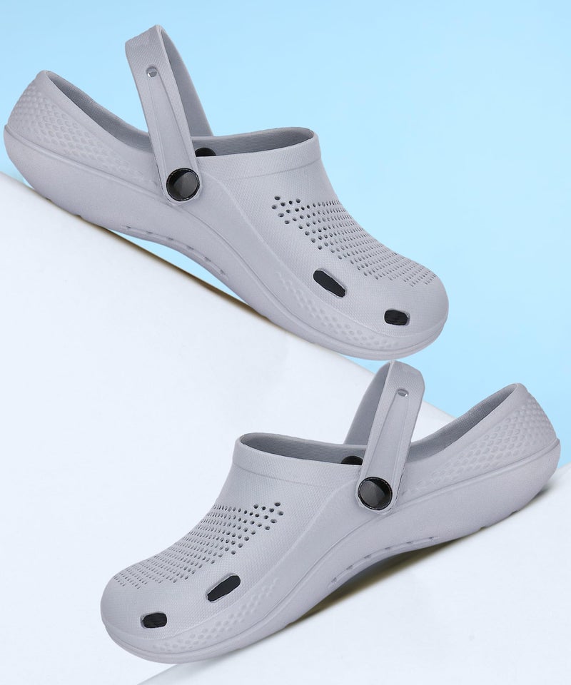 BERSACHE Comfortable and LightweightStylish Fashionable Slipper Flip Flop for Men (Grey) - Image 3