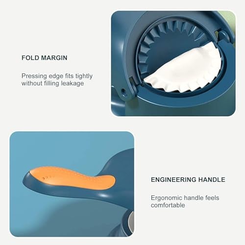RR DESIGN 2 in 1 Dumpling Maker Machine, Portable Manual Press with Mould for ujiya, Kitchen Tool with Puri Maker - Image 4