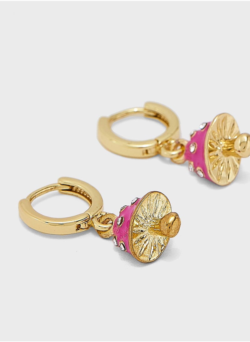 Cotton On - Premium Huggie Hoop Earrings - Image 1