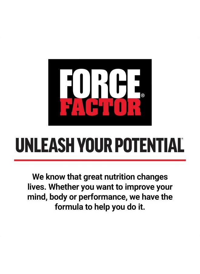 Force Factor FORCE FACTOR Glycine to Promote Relaxation and Restful Sleep, Support Cognitive Function, Mood Balance, and Nerve Health, 100 Vegetable Capsules  - Image 4