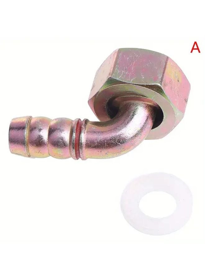 Universal Joint Gas Cooker Hose Connection Four Part Internal Thread Intake Elbow Model A - Image 1
