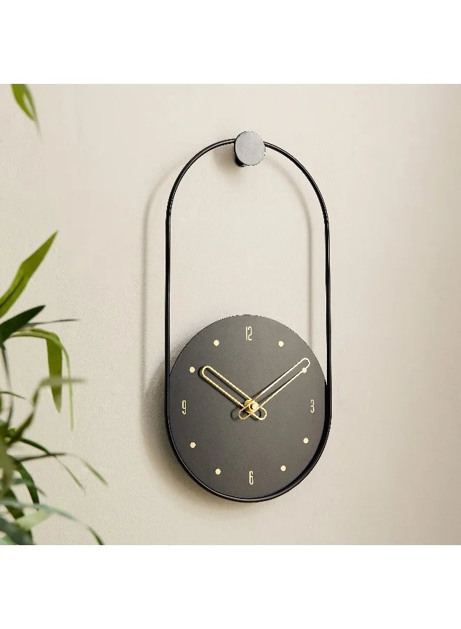 Home Box Mido Metal Creative Clock - 20x4x40 cm