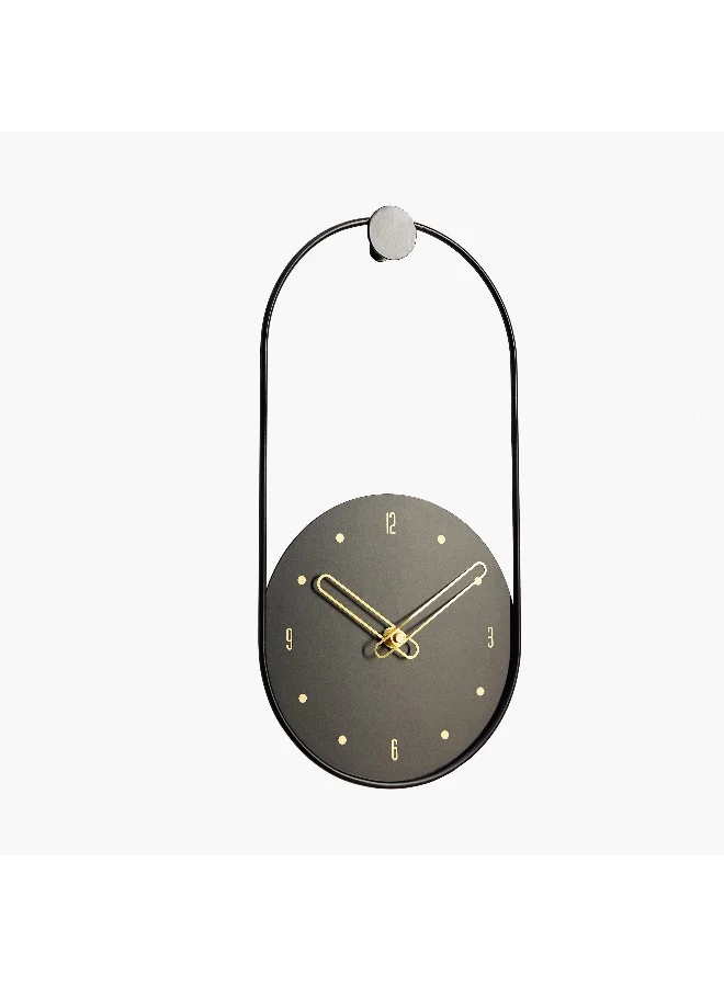 Home Box Mido Metal Creative Clock - 20x4x40 cm