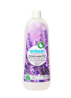 sodasan 100% Natural Dish Liquid Lavender and Mint  - Image 1