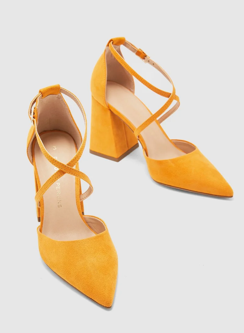 DOROTHY PERKINS Daria Block Heel Court