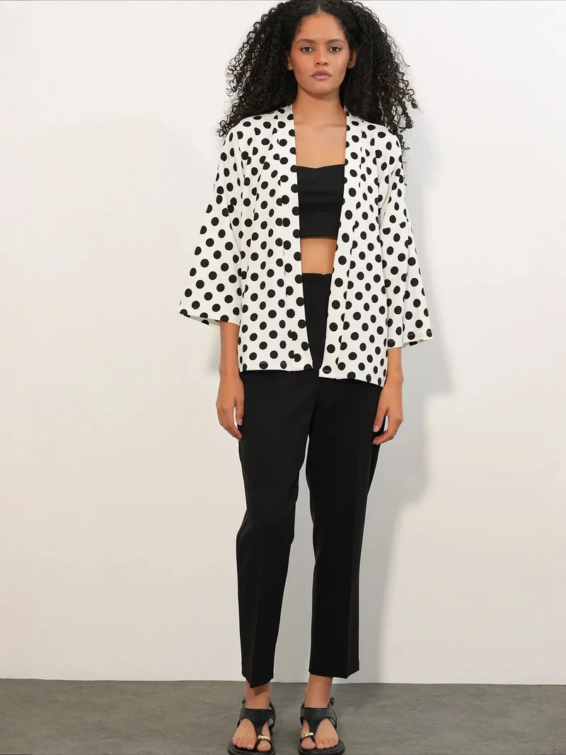 Big Dart Multicolor BDART Polka Dot Beach Kimono for Women | Best Price UAE