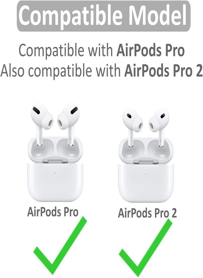 JNSA Memory Foam Tips Compatible with AirPods Pro 2nd gen. and 1st gen, No Silicone Eartips Pain. Anti-Slip Eartips, Slow Rebound Sponge AirPodsPro Ear Tips,3 Pairs (L Size, Foam Black) L - Image 2