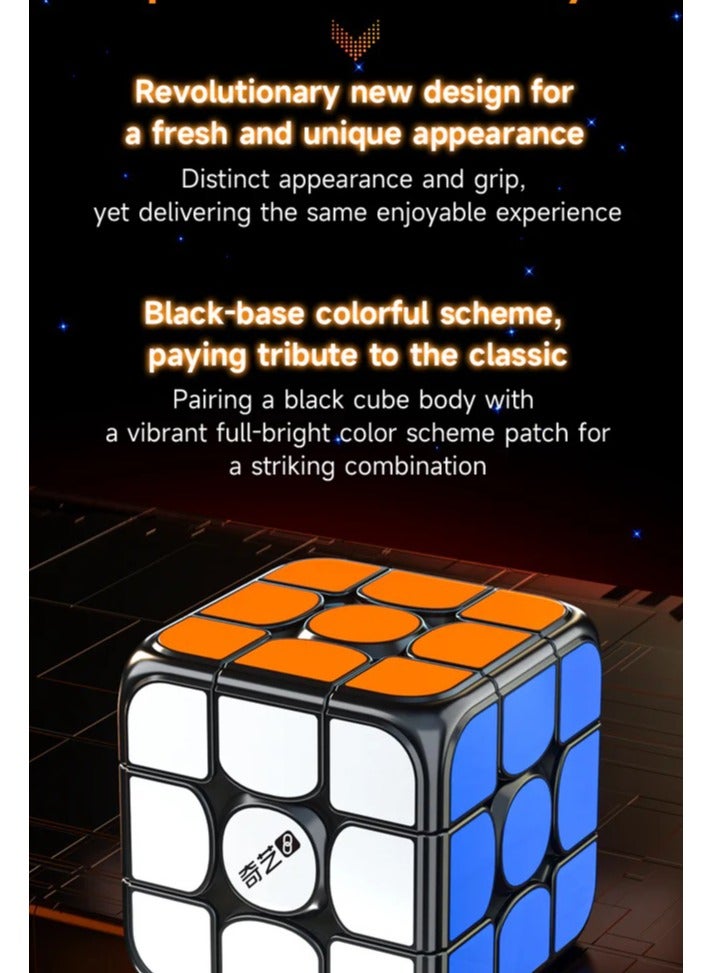 كي يي نسخة فنية من مكعب السرعة الذكي QiYi 3x3 Ai بتقنية البلوتوث - Image 2