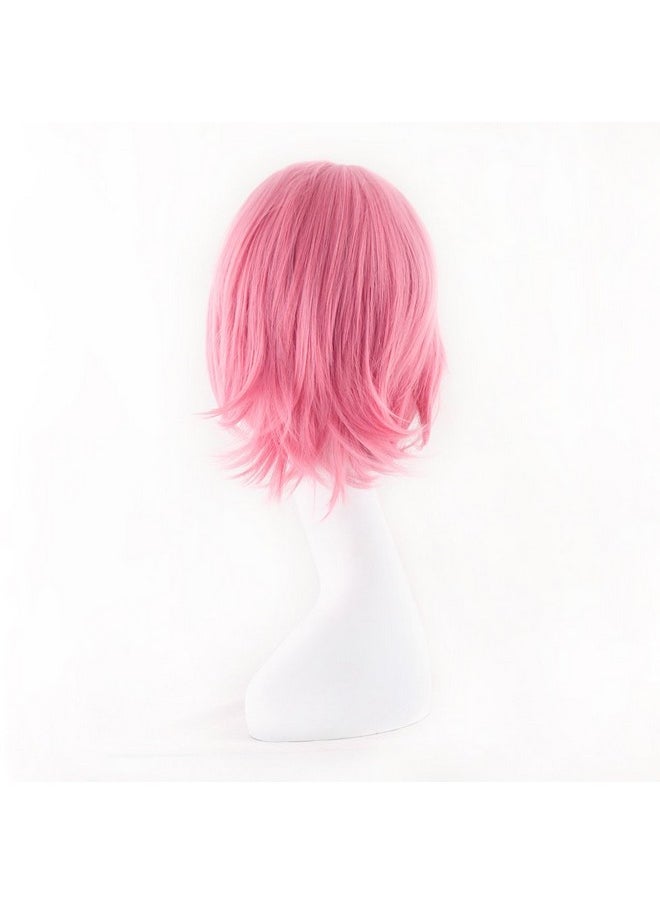 MapofBeauty 12"/30cm Fashion Unisex Short Straight Wig (Pink) - pzsku/ZEBA650E8BDF62A29667EZ/45/_/1741329957/58311389-7c2b-4c06-a08a-d2755378da8a