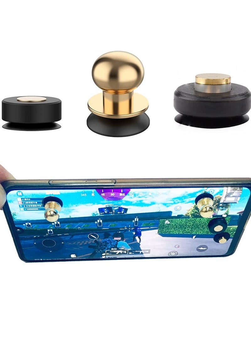 مشغلات تحكم الألعاب المحمولة لـ PUBG وFortnite وCall of Duty Mobile - مشغلات تحكم حساسة للتصويب والتصويب للهواتف والأجهزة اللوحية التي تعمل بنظامي التشغيل iPhone/Android (زوج واحد) - Image 1