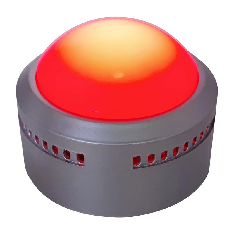 NESIGHTION LED Illuminated Recording Button,Talking Buttons,Voice Recorder Button,Talking Buttons,Record Sound Button for Gift Education, Easy Button,Funny Office Gift,Funny Buttonï¼ˆredï¼‰ - Image 2