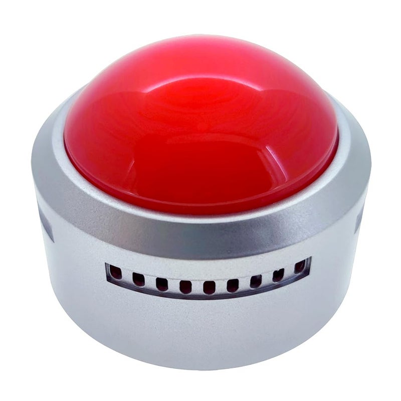 NESIGHTION LED Illuminated Recording Button,Talking Buttons,Voice Recorder Button,Talking Buttons,Record Sound Button for Gift Education, Easy Button,Funny Office Gift,Funny Buttonï¼ˆredï¼‰ - Image 4