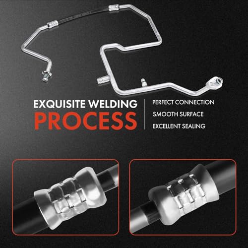 A-Premium A/C Liquid Line Hose Assembly Compatible with Dodge Dakota 2005-201, Mitsubishi Raider 2006-2009, Ram Dakota 2011, 3.7L 4.7L, Condenser to Evap, w/Orifice Tube - Image 5