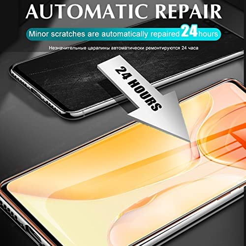 ZARALA High Sensitivity Hydrogel Screen Protector Compatible FOR MOTOROLA Edge 50 Transparent Soft TPU Protective Film [Fingerprint Unlock (Transparent) - Image 5