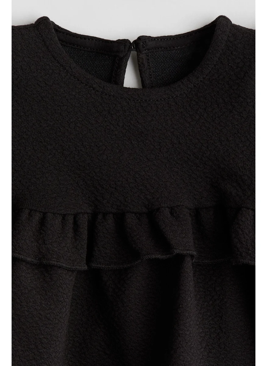 H&M Frill-Trimmed Dress