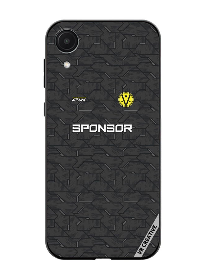 VR CREATIVE Protective Case Cover For Samsung Galaxy A03 Core Soccer Jersey Design Multicolour - Image 1